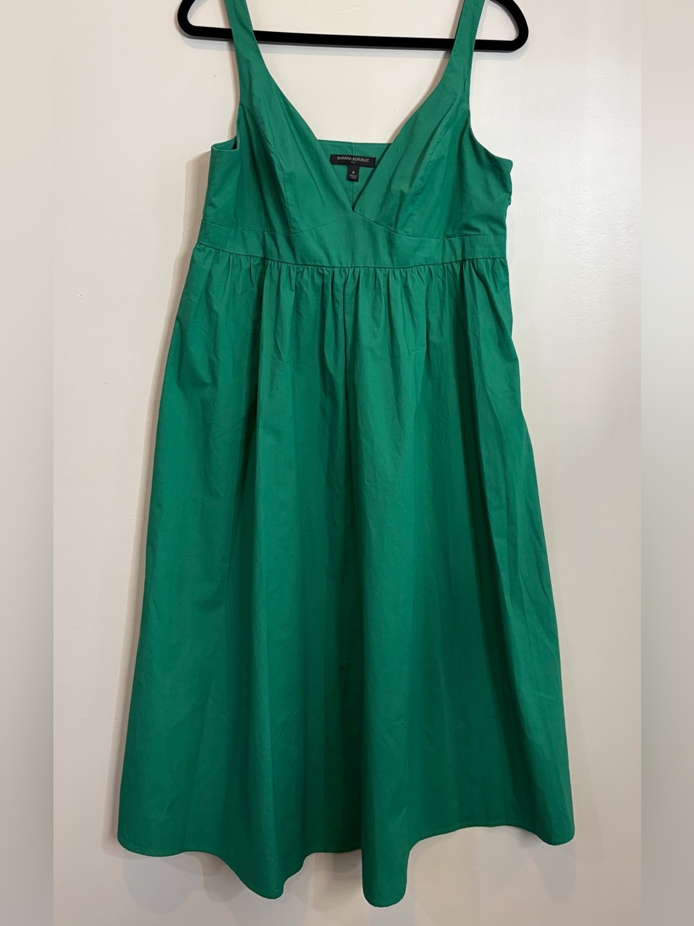 Banana Republic Factory Emerald Green Sleeveless Dress